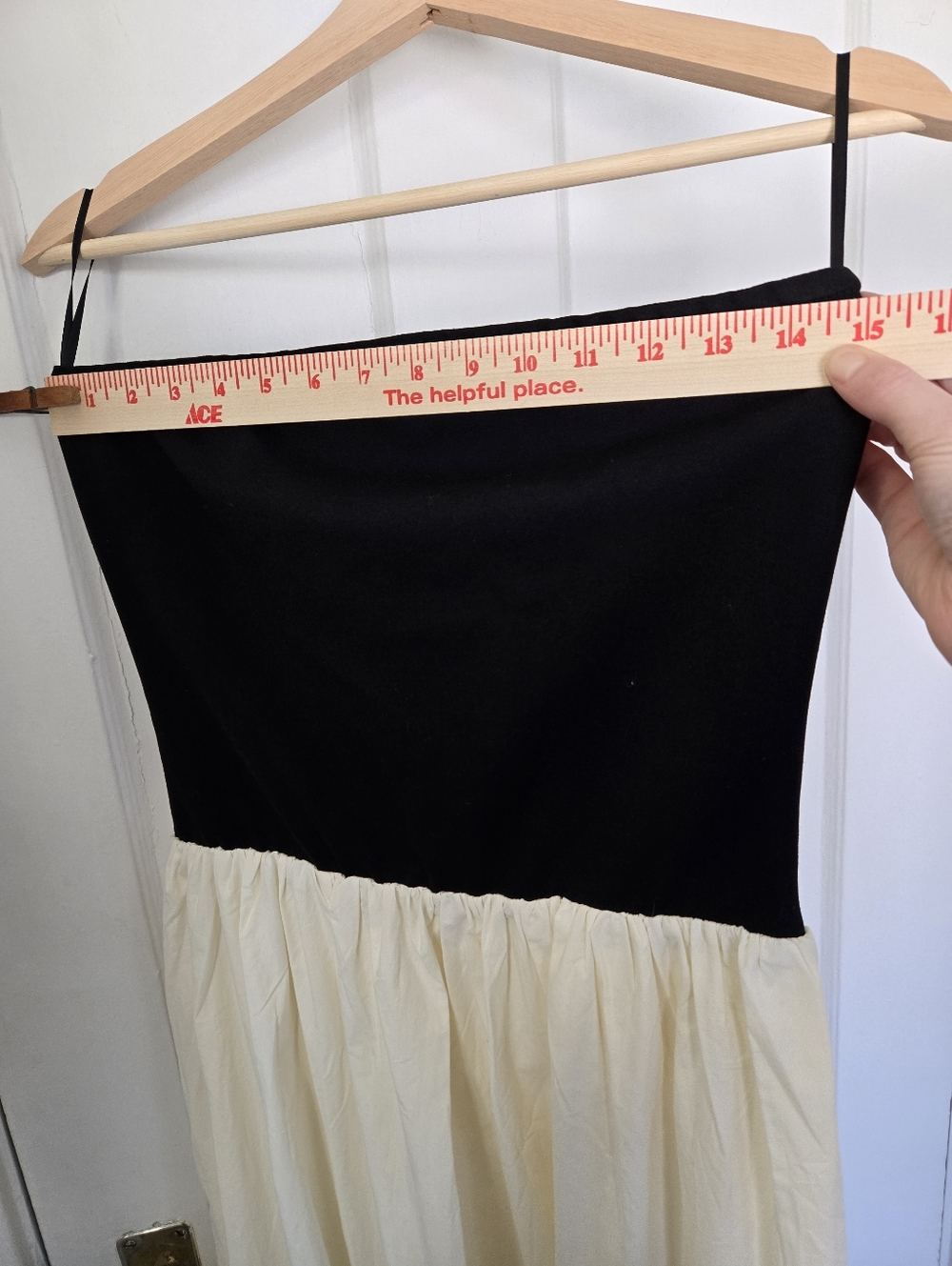 Paper Heart NWT Womens Strapless Maxi Dress Size M Balletcore Euro Summer Dance - Picture 12 of 12